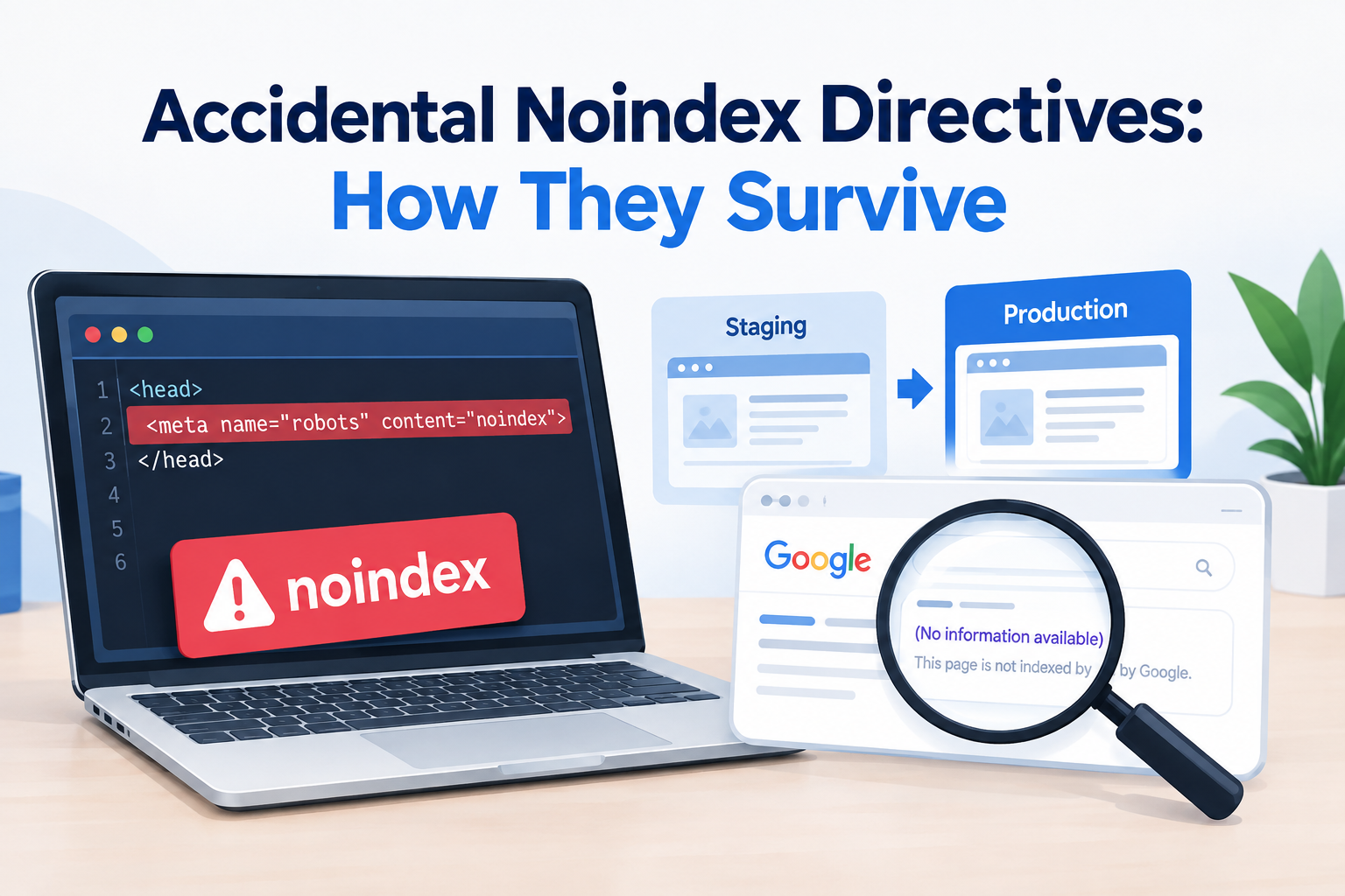 Accidental Noindex Directives How They Survive