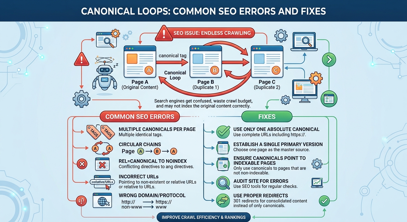 Canonical Loops Common SEO Errors and Fixes