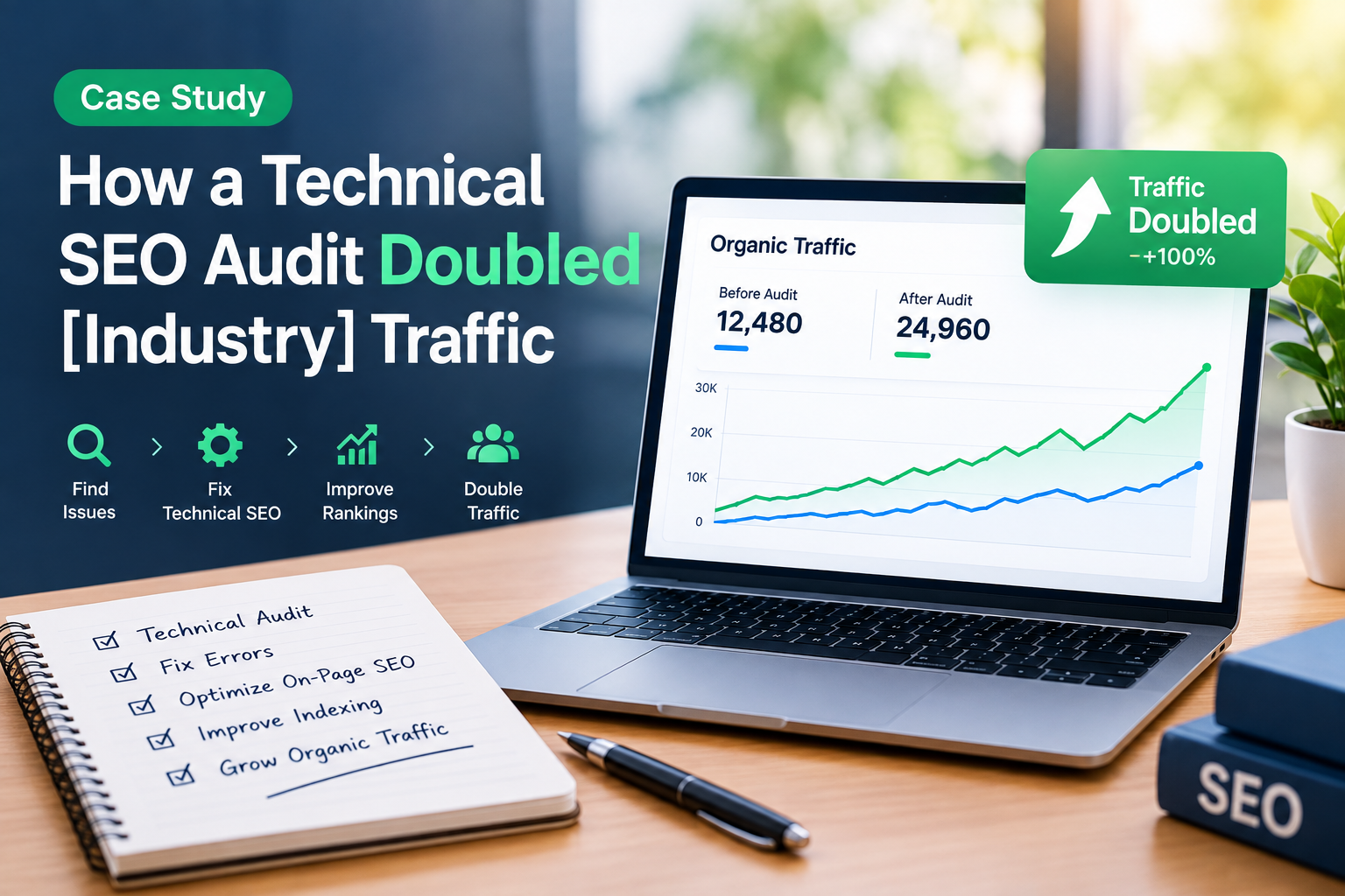 Case Study How a Technical SEO Audit Doubled [Industry] Traffic
