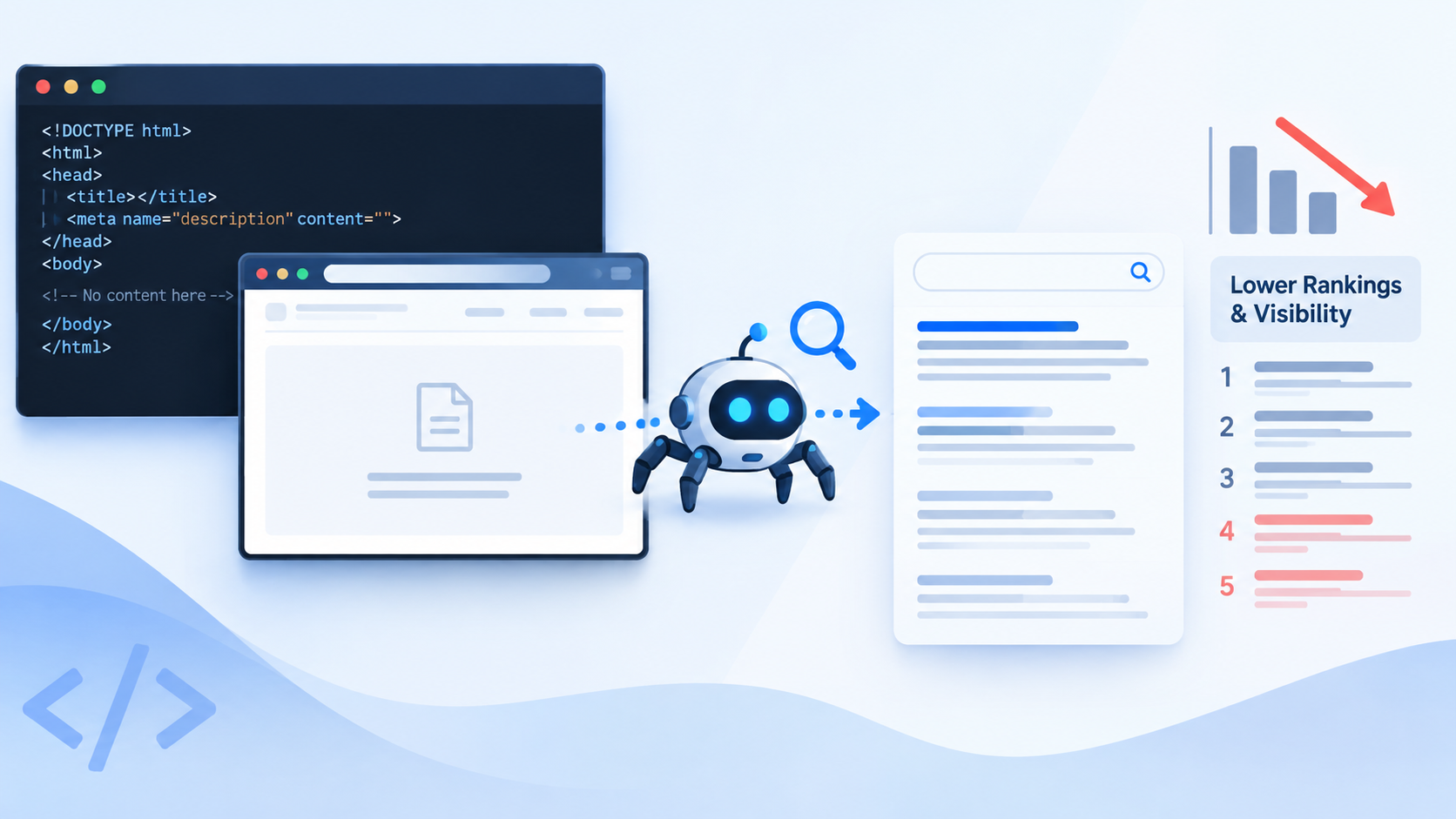 Empty HTML The Ranking Impact