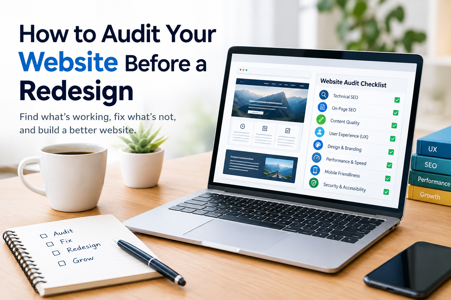 How to Audit Your Website Before a Redesign