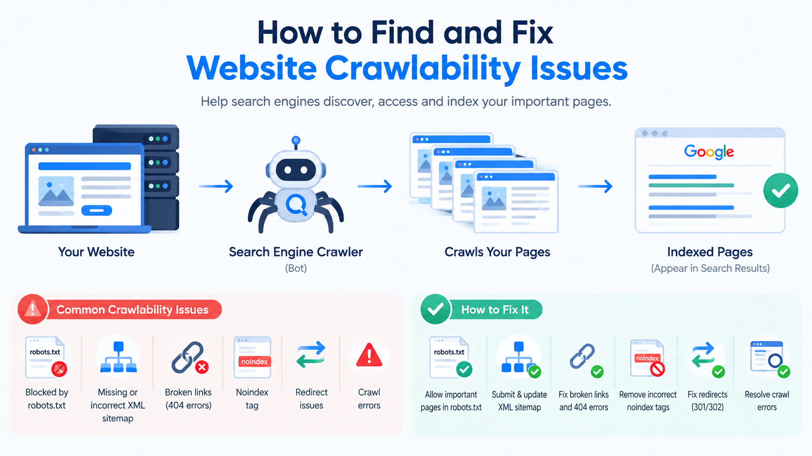 How to Find and Fix Website Crawlability Issues