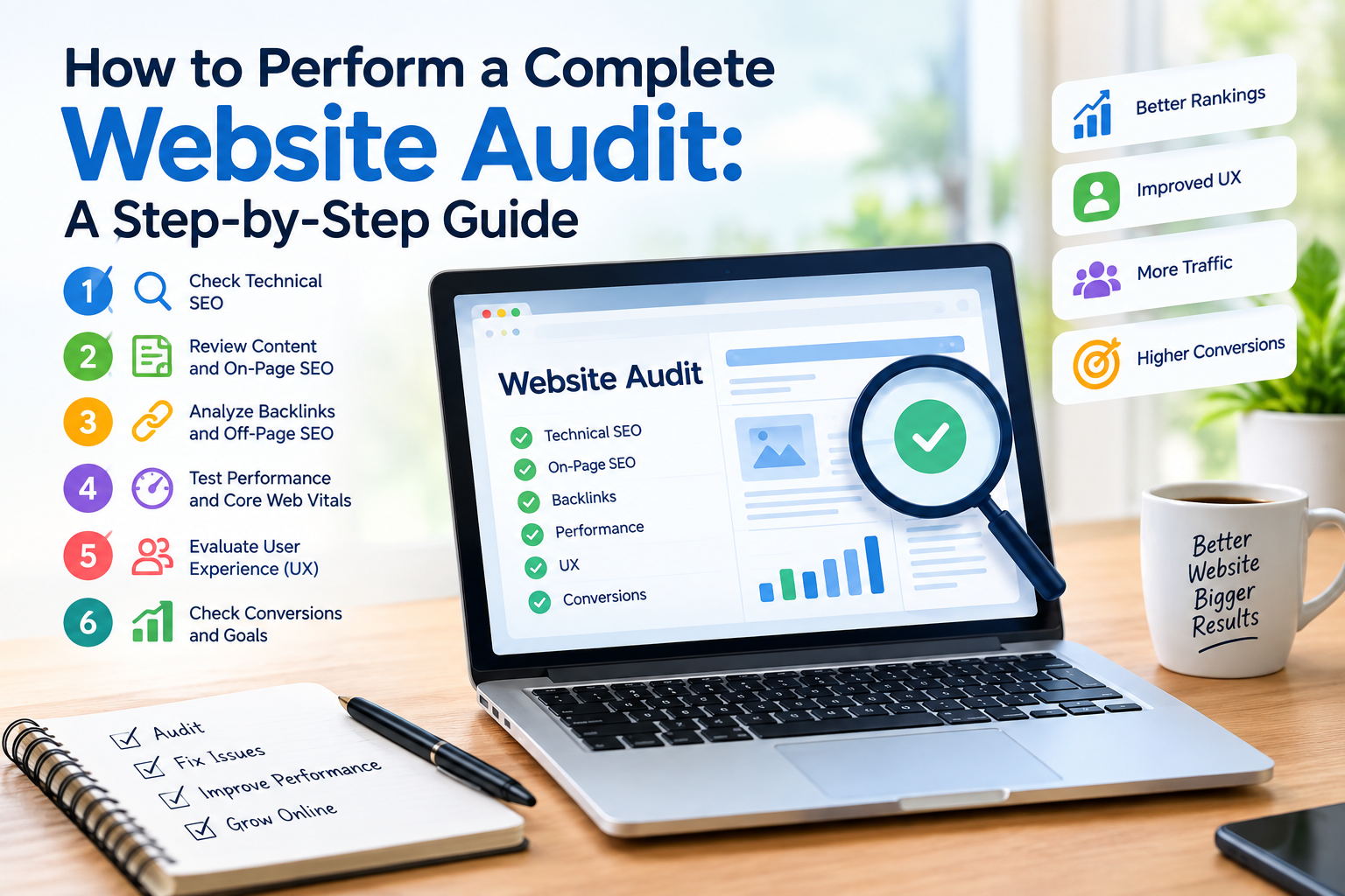 How to Perform a Complete Website Audit A Step-by-Step Guide