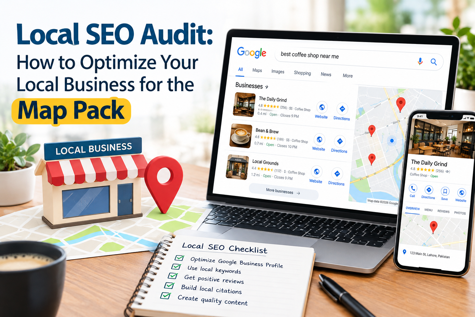 Local SEO Audit How to Optimize Your Local Business for the Map Pack