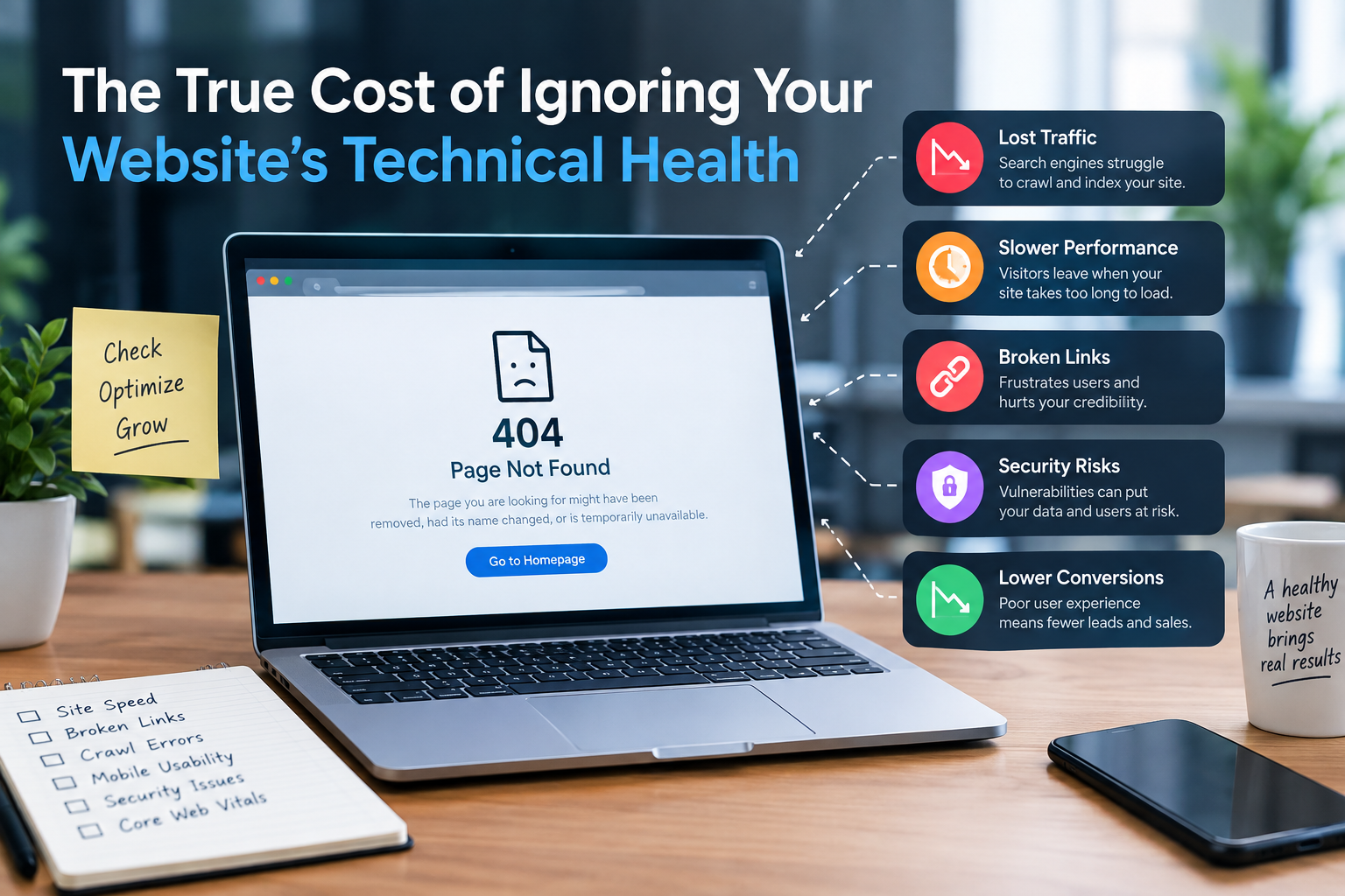 The True Cost of Ignoring Your Website’s Technical Health