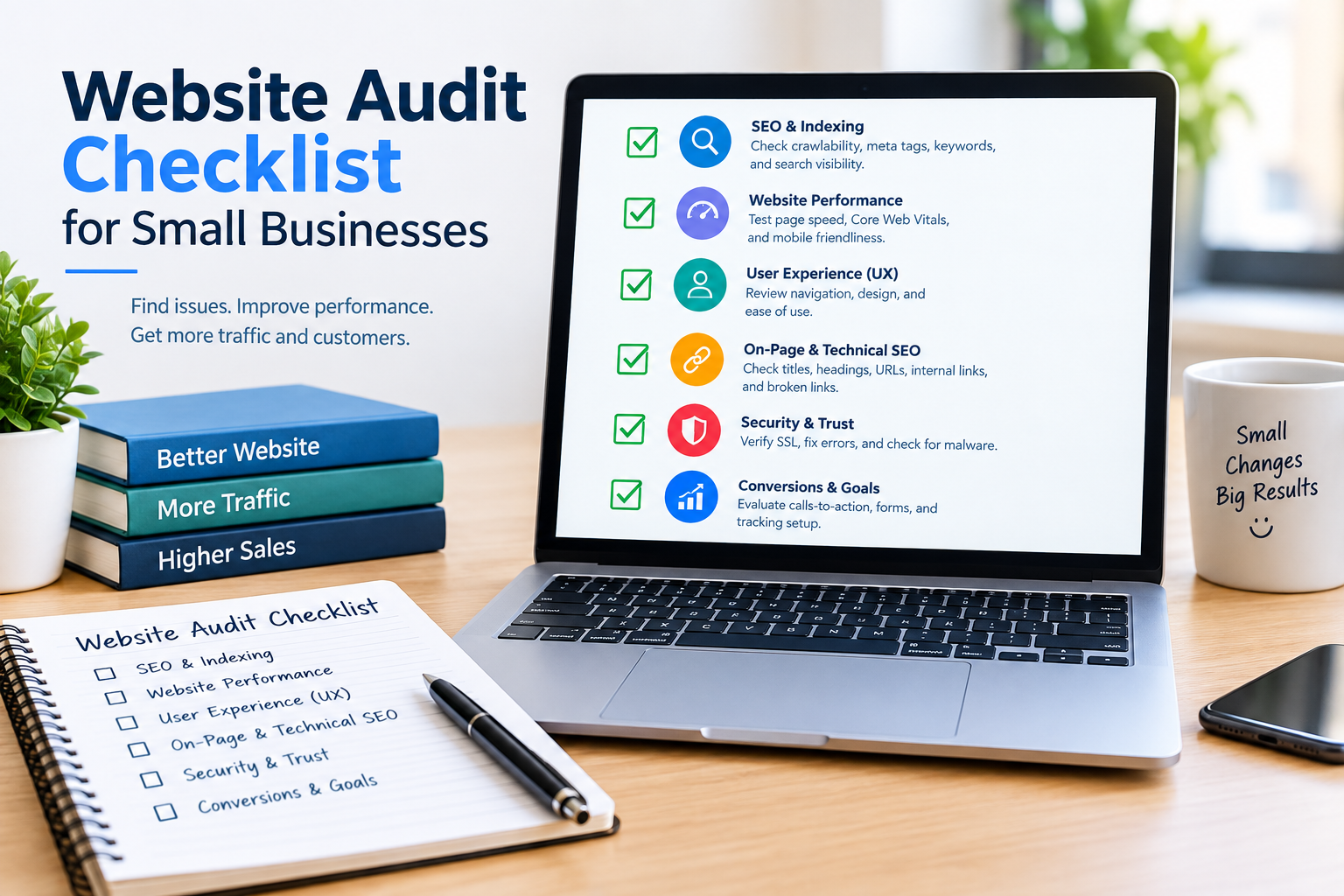 Website Audit Checklist for Small Businesses