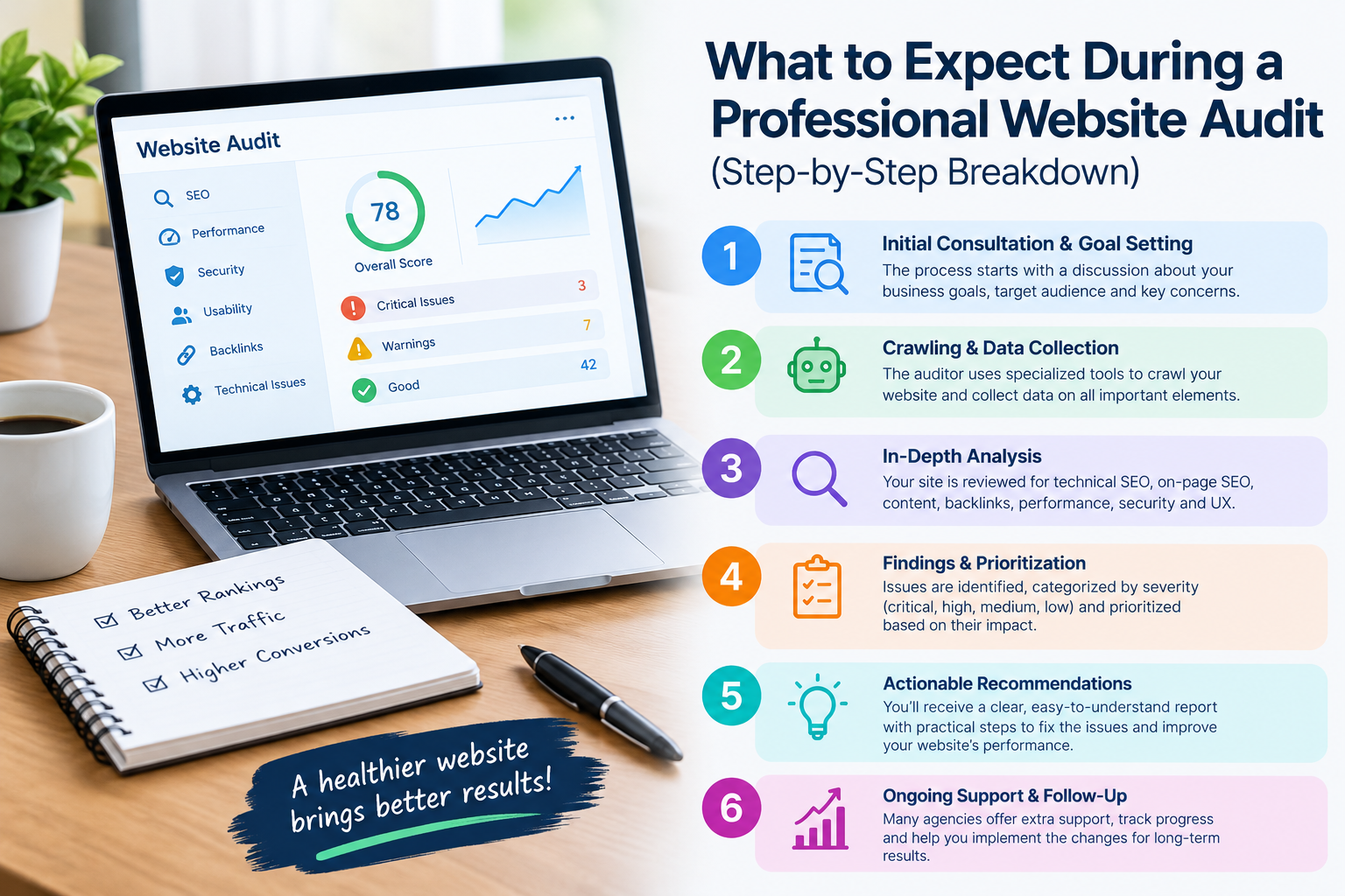 What to Expect During a Professional Website Audit (Step-by-Step Breakdown)